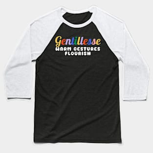 Warm Gestures Flourish Baseball T-Shirt